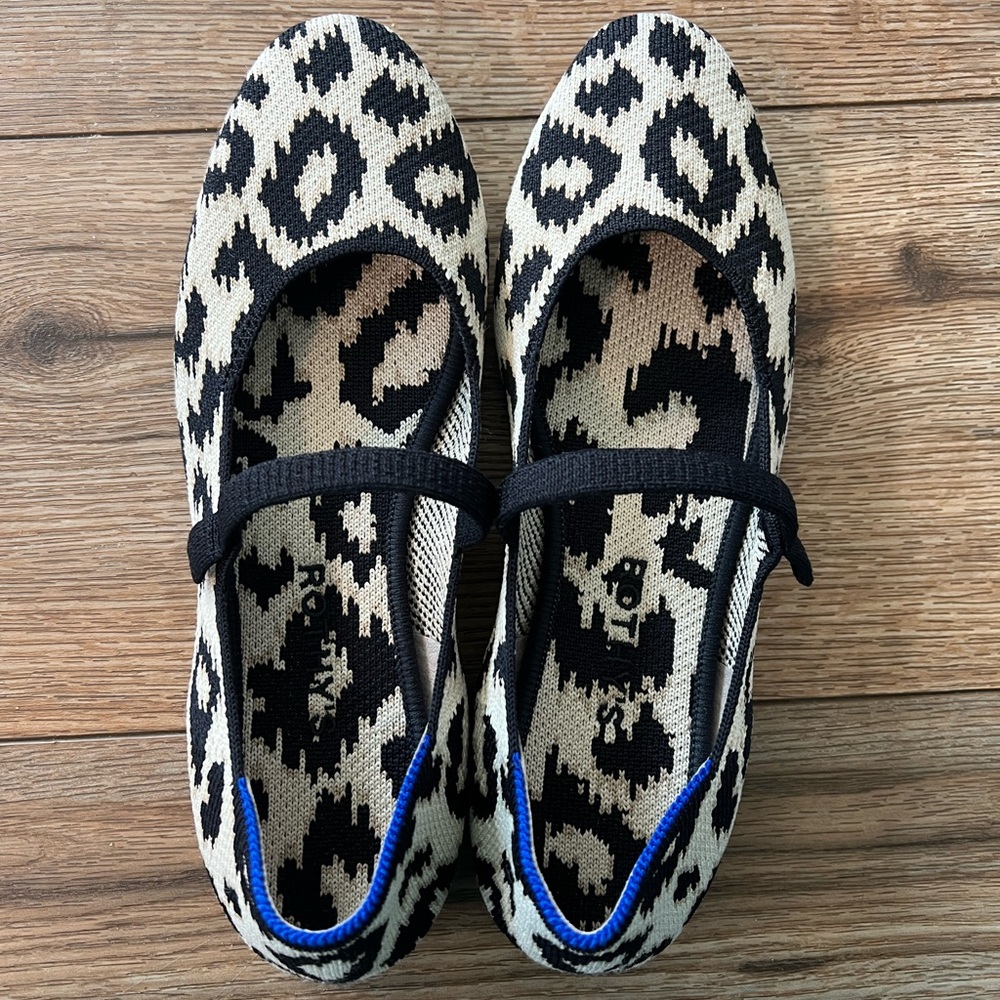 Rothy’s The Square Mary Jane in color Wild Cat size 8